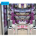 Shopping Mall Decoration Makeup Display Stand Cosmetic Counter Design Showcase Furnitures For Cosmetic Display